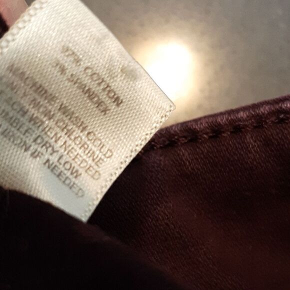 LOFT Modern Straight Pants Navy and Burgundy Bundle Of 2 - Picture 6 of 12